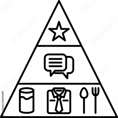 Maslow'S Hierarchy Icon