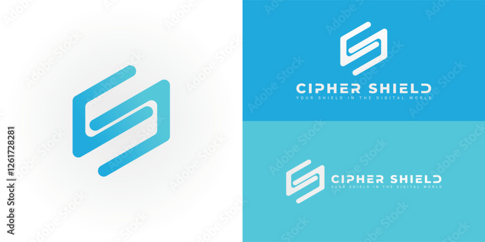 The dynamic logo design features the initials CS creatively integrated into a geometric shape creating a unique striking symbol that evokes a sense of security, precision, and data protection. The dynamic logo design features the initials CS creatively integrated into a geometric shape creating a unique striking symbol that evokes a sense of security, precision, and data protection.