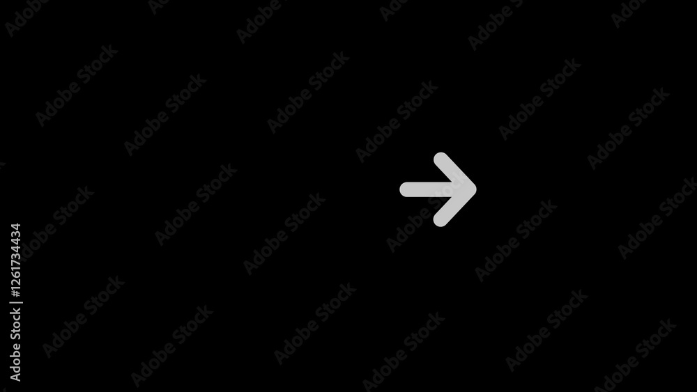 Fototapeta premium Directional arrow, arrow icon, icon design