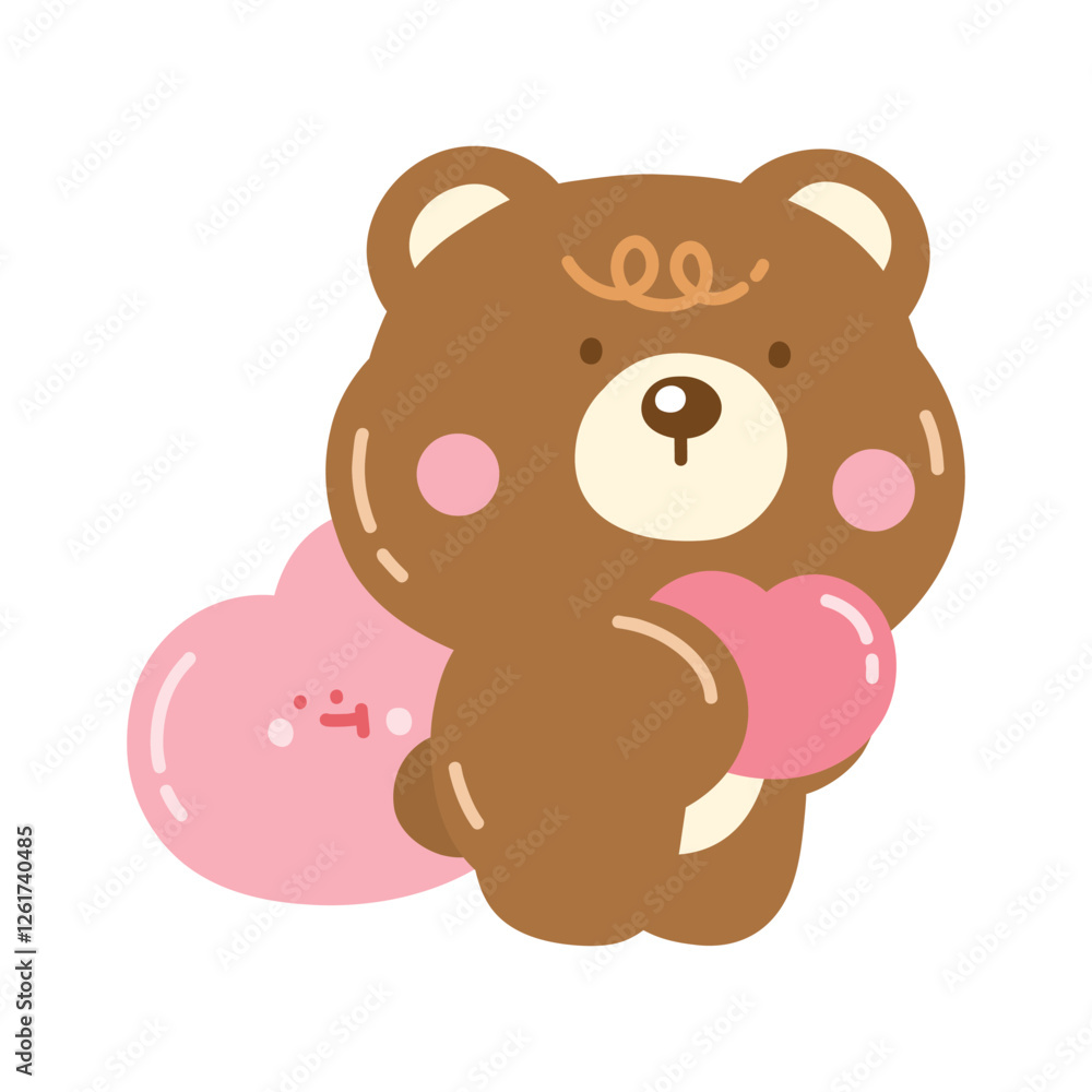 Cute Bear in Love Cute Bear in Love