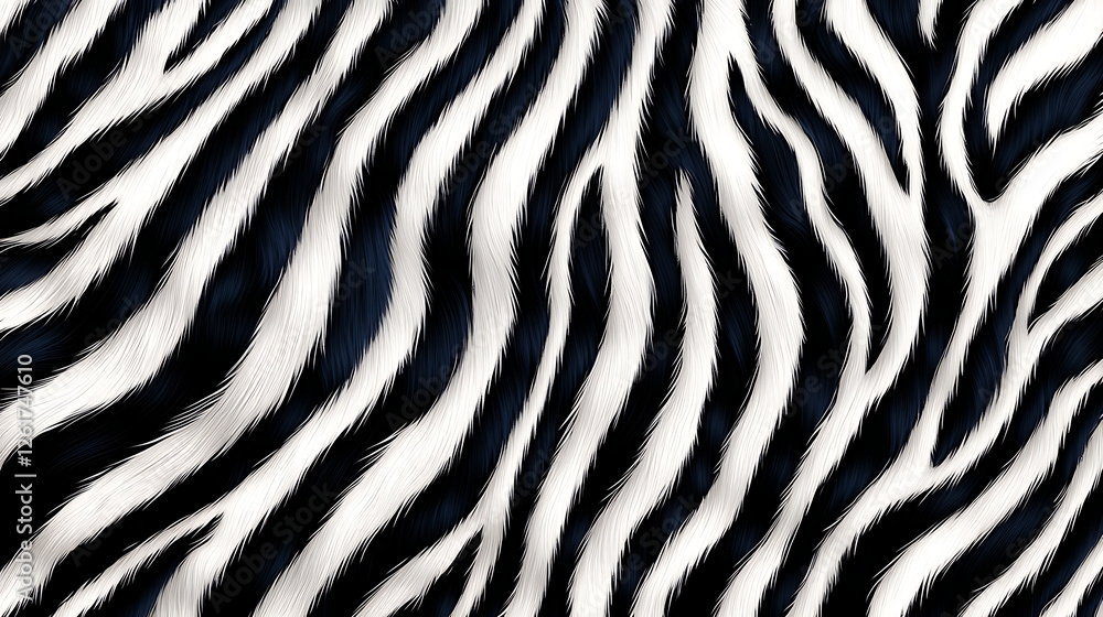 Trendy zebra skin pattern background vector. high resolution AI Generative image Trendy zebra skin pattern background vector. high resolution AI Generative image