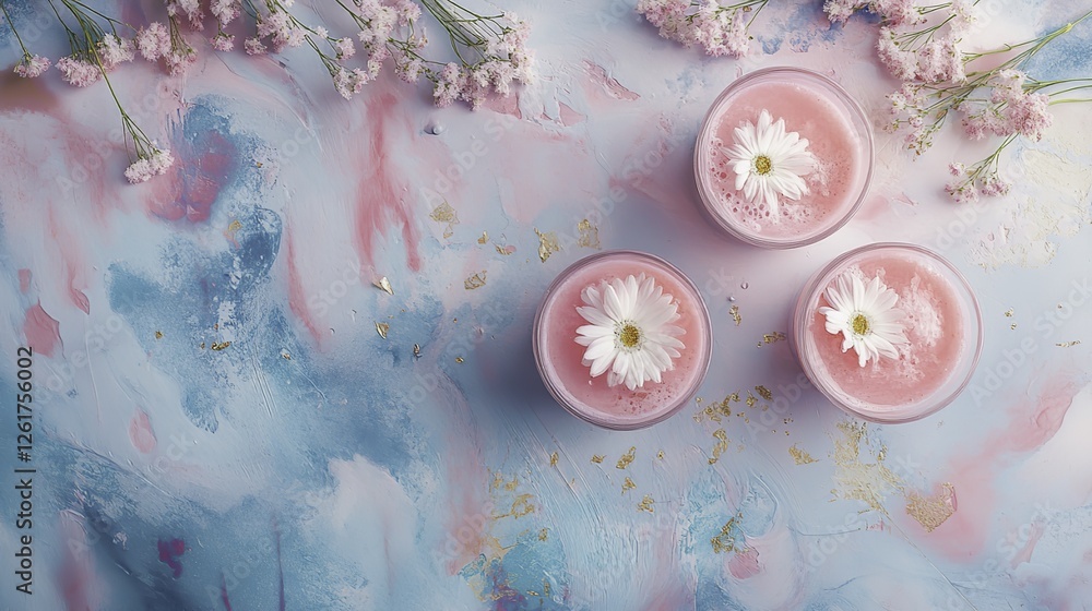 Soft pastel colors create a gentle and dreamy visual experience Soft pastel colors create a gentle and dreamy visual experience