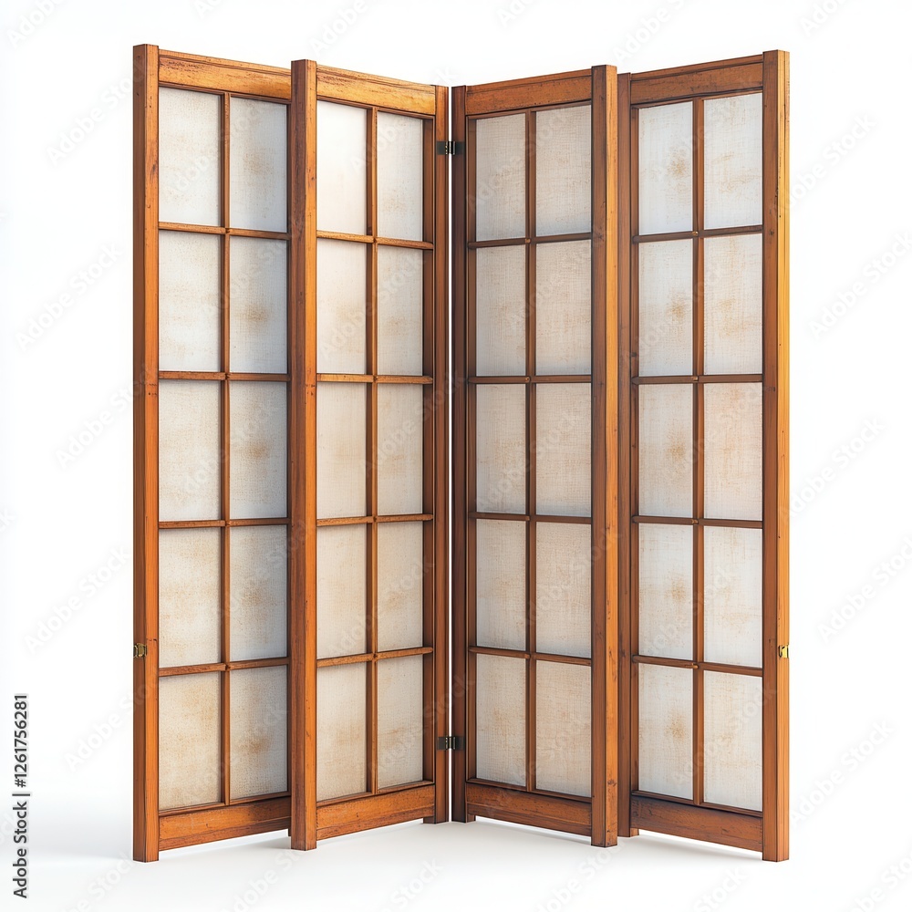 Elegant Folding Screen as Backdrop or Partitioning Solution for Spaces Elegant Folding Screen as Backdrop or Partitioning Solution for Spaces