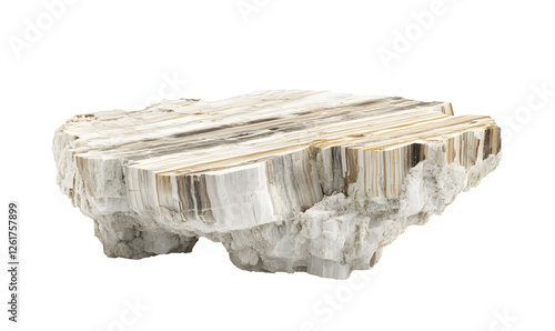 Raw stone coffee table, modern design, studio shot, textured surface, interior decor