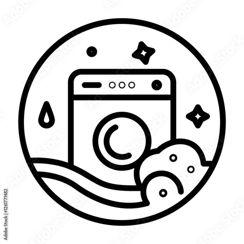 Dry Cleaning Vector Icon