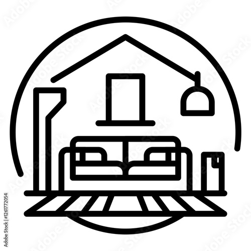 Home Staging Vector Icon