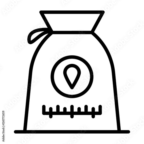 Evidence Bag Vector Icon