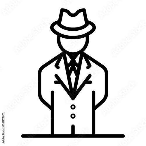 Mafia Vector Icon