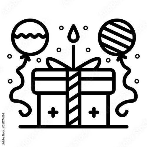 Party Favor Vector Icon