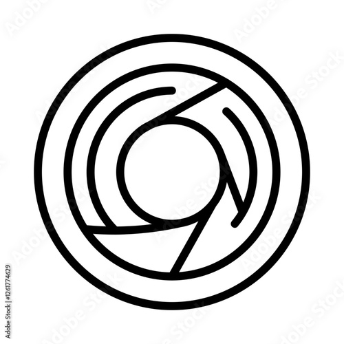 Camera Lens Vector Icon