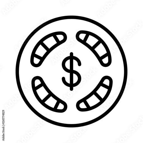 Film Budget Vector Icon