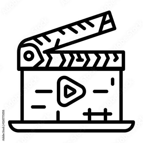 Screenplay Vector Icon