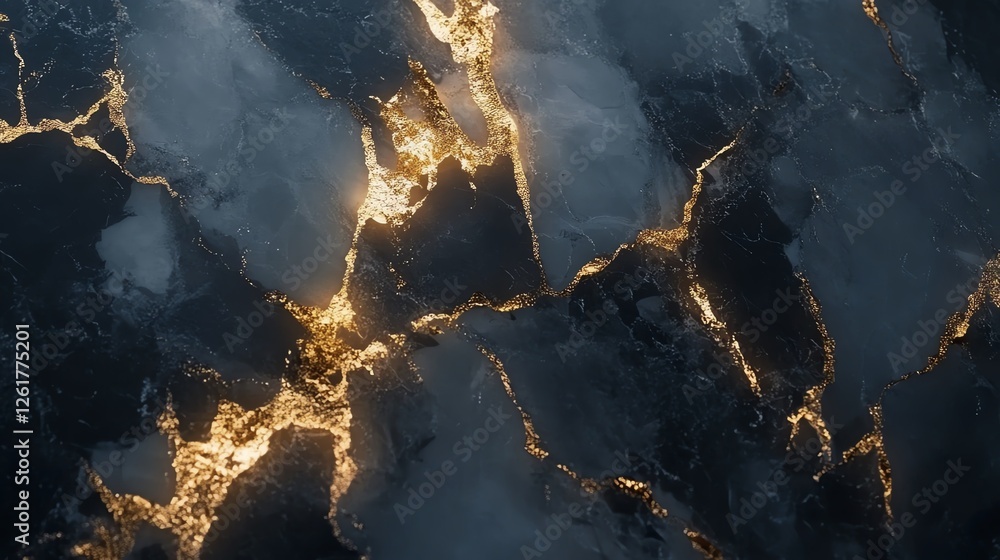 An aerial view of vibrant, glowing cracks in dark rock, showcasing the hidden beauty of geological formations and the intricate dance of light and shadow in nature's artwork. An aerial view of vibrant, glowing cracks in dark rock, showcasing the hidden beauty of geological formations and the intricate dance of light and shadow in nature's artwork.