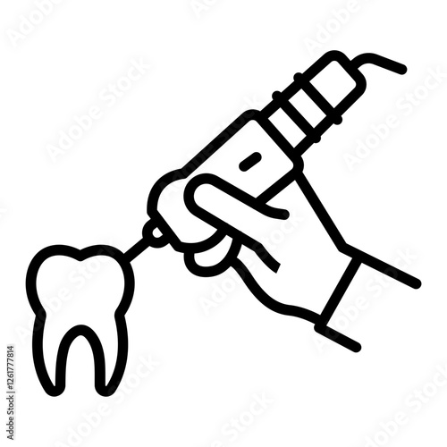 Dental Laser Treatment Icon