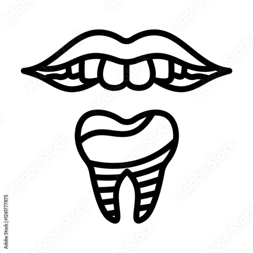 Dental Prosthetics Icon