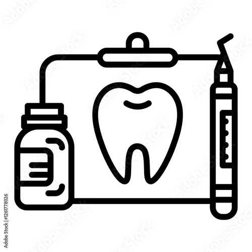Oral Health Education Icon