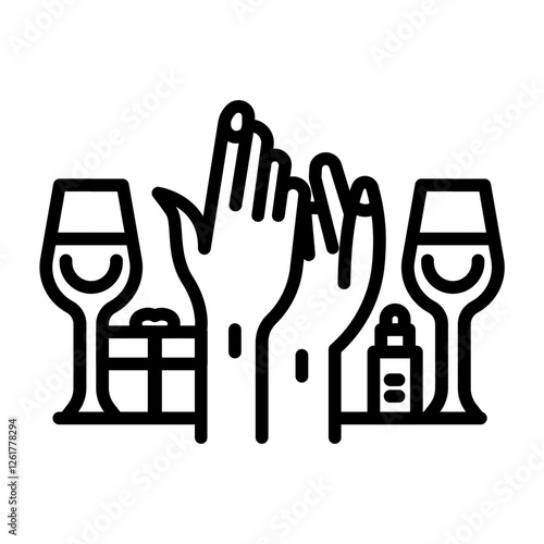 Bachelorette Party Icon