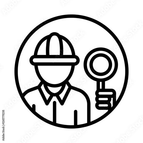 Fire Safety Inspection Icon