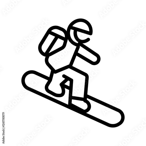 Snowboard Icon