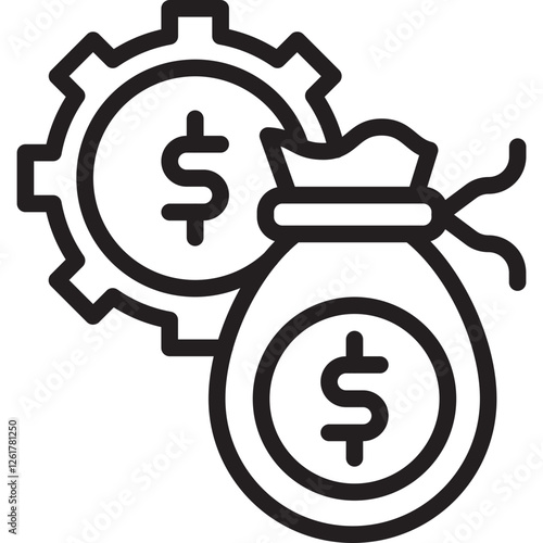 Money Management Vector Icon