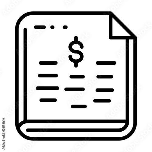 Cash Ledger Icon