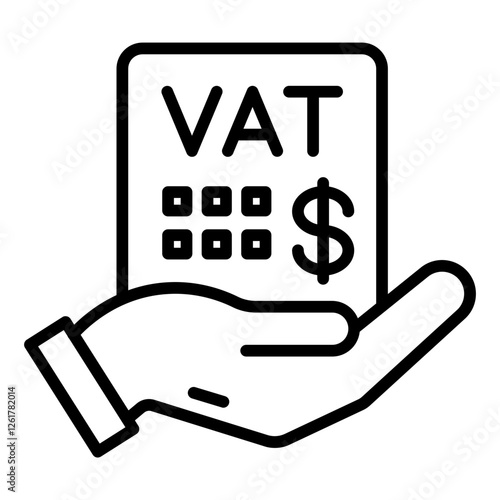 Value Added Tax Icon
