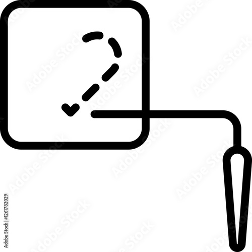 Applique Vector Icon