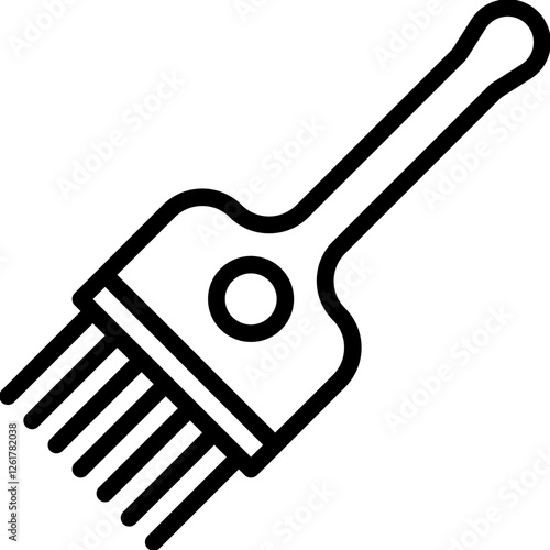 Basting Vector Icon