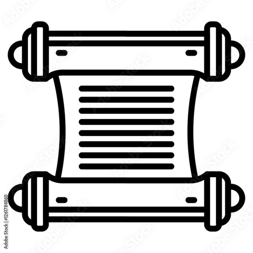 Ancient Scroll Case Icon