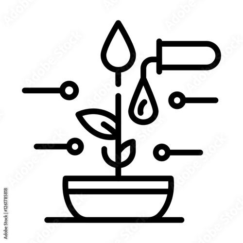 Oil Separation Icon
