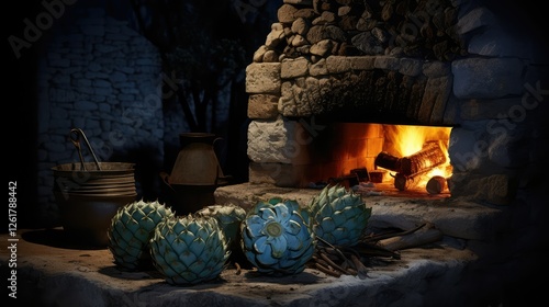 oven weber blue agave