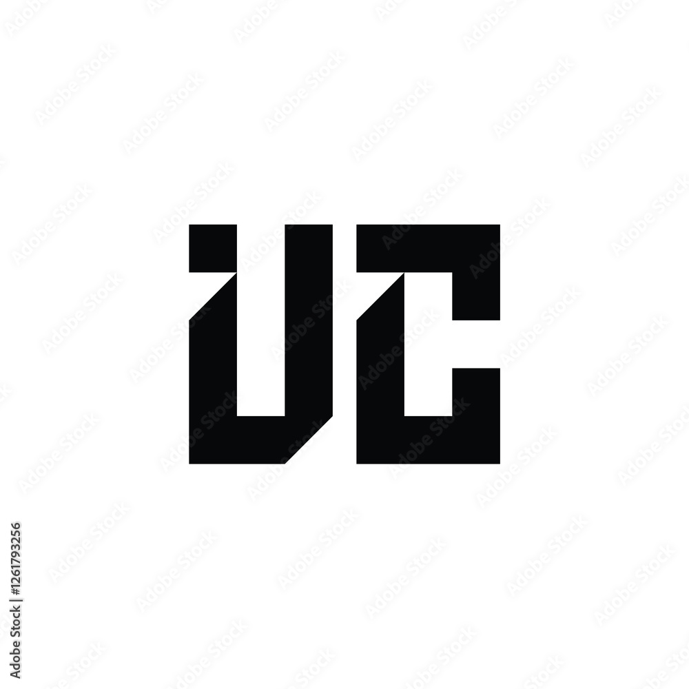 VC monogram logo design letter text name symbol monochrome logotype alphabet character simple logo VC monogram logo design letter text name symbol monochrome logotype alphabet character simple logo