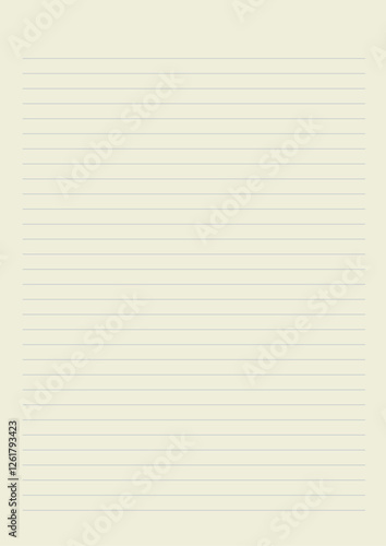 Wallpaper Mural Clean simple lined paper,  paper, sheet, letter, paper background. Vector. Notebook, writing paper, seamless, page, cloth, chart, school book, paper. graphic, design background. Simple paper.  Torontodigital.ca