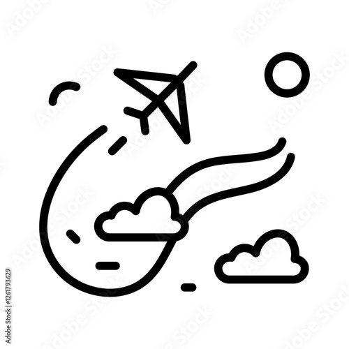 Flight Path Icon