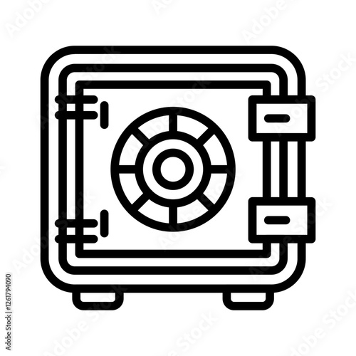 Bank Safe Icon
