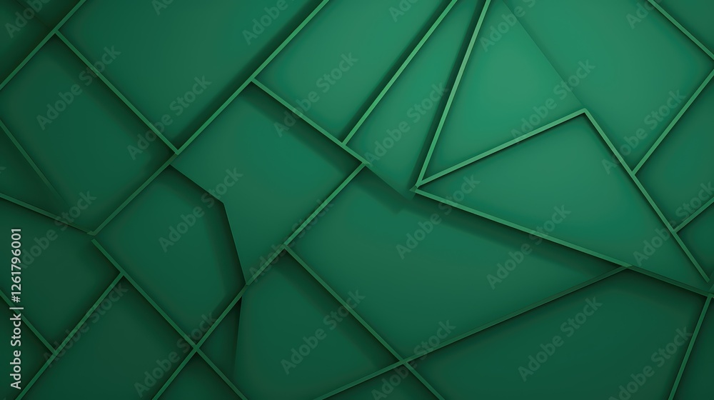 lines green background geometric
