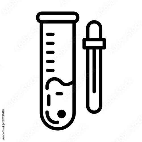 Drug Test Kit Vector Icon