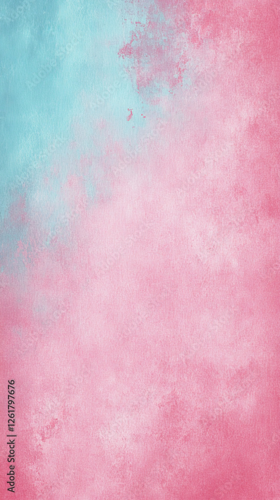 Fototapeta premium Pastel pink and blue textured background with soft gradient