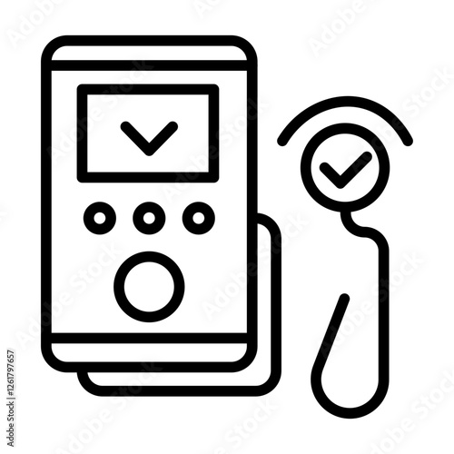 Lie Detector Vector Icon