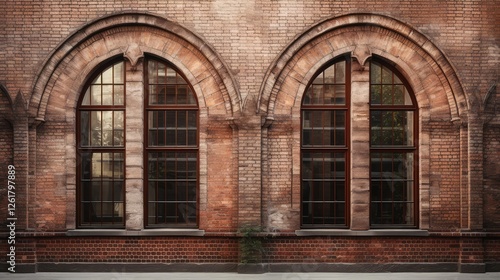 elegance wall with two windows