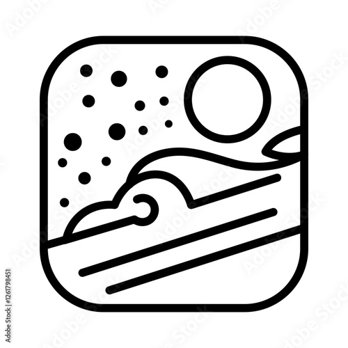 Snow Drift Icon