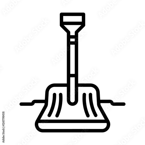 Snow Shovel Icon