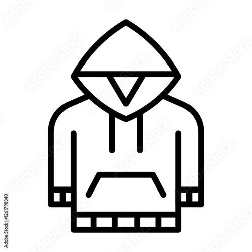 Winter Hoodie Icon