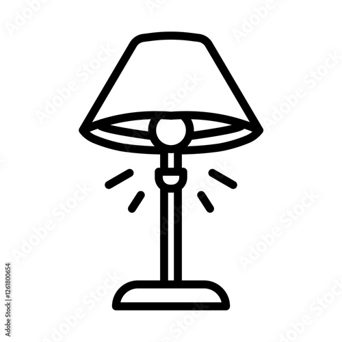 Smart Floor Lamp Icon