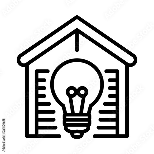 Smart Garage Light Icon
