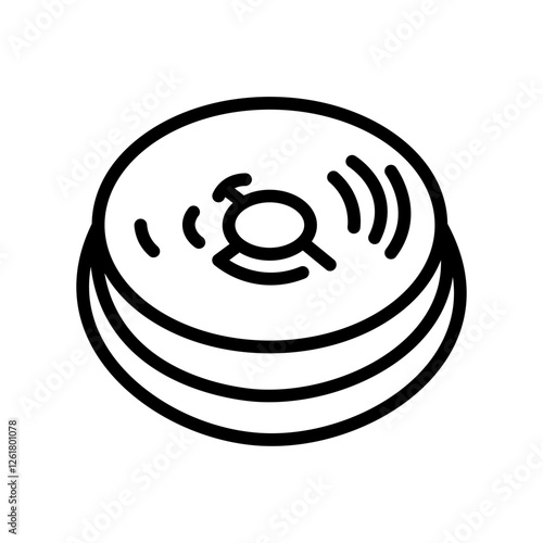 Smart Smoke Alarm Icon