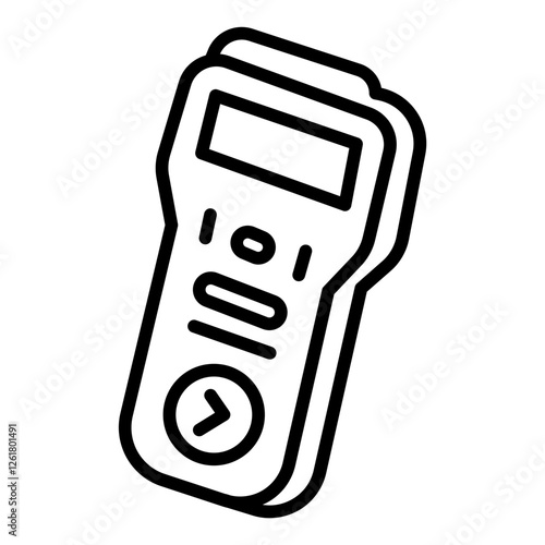 Handheld Scanner Vector Icon