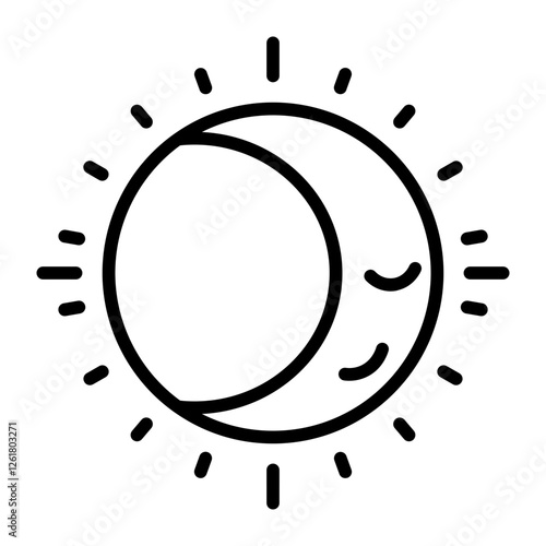 Solstice Vector Icon