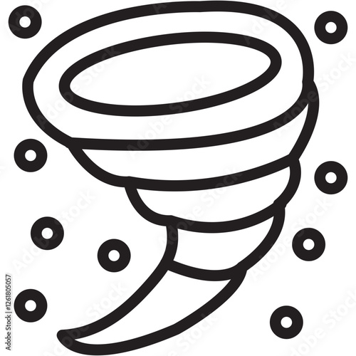 Dust Devil Vector Icon