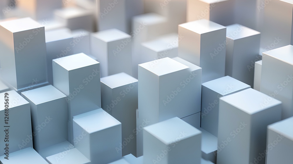 abstract background stack of white cubes abstract background stack of white cubes